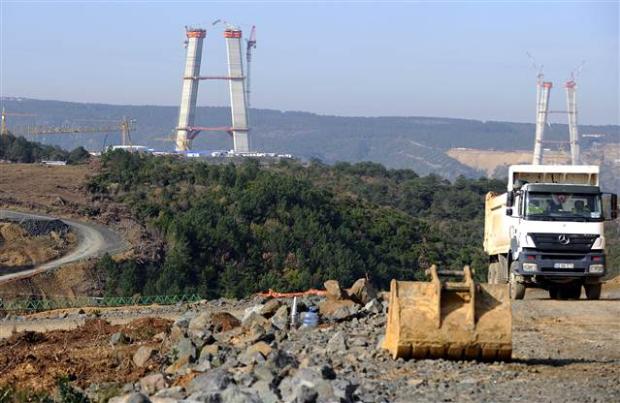 3. Boğaz Köprüsü'nün temelleri tamamlandı