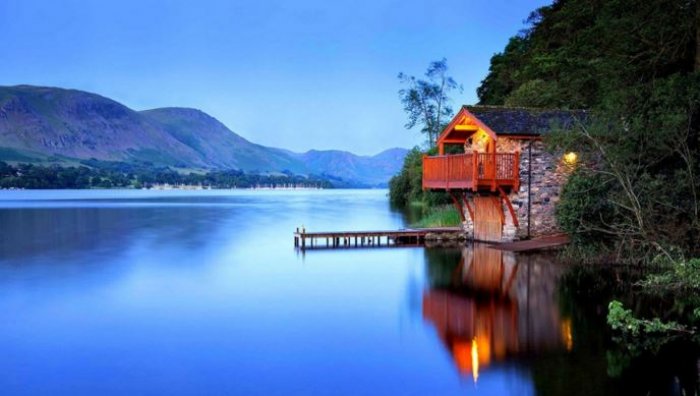 En güzel göl evleri