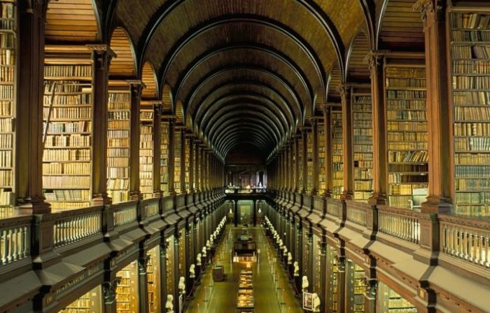 Dublin'in Majestik Kütüphanesi 