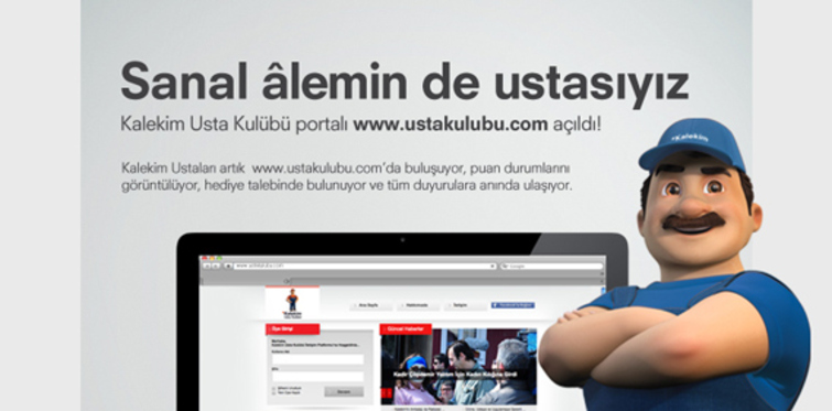 Kalekim Usta Kulübü Portalı açıldı