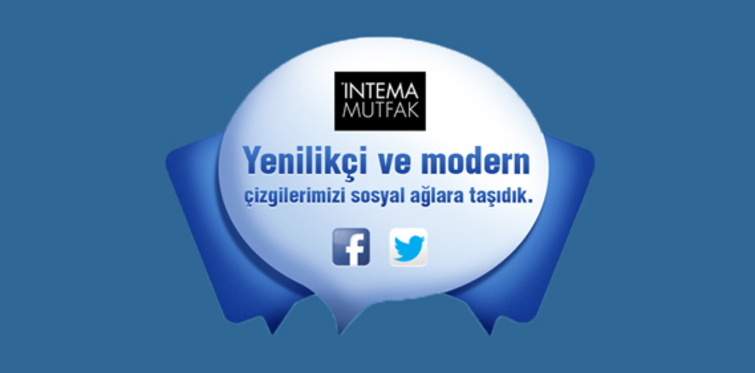 İntema Mutfak, sosyal ağda