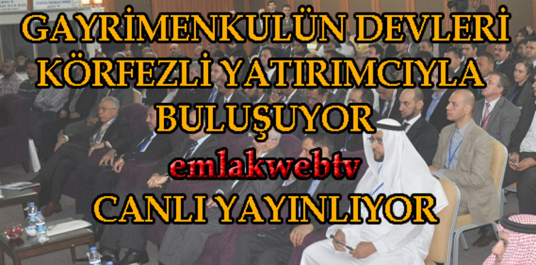 Körfezli yatırımcı İstanbul'da emlakwebtv canlı yayında
