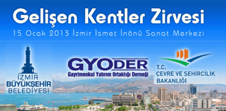 GYODER Gelişen Kentler Zirvesi İzmir’de