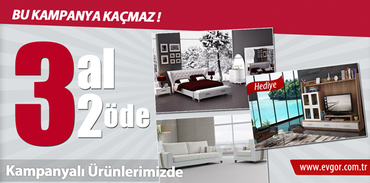 Mobilya’da yılbaşına özel “3 al 2 öde” dönemi!