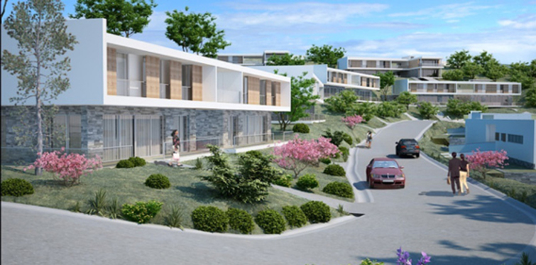 Villa Gizlibahçe’de özel havuz keyfi var