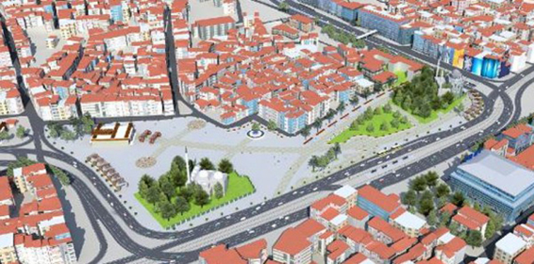 Aksaray ve Beyazıt meydanı yenileniyor