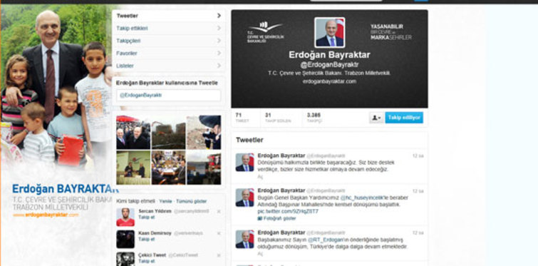 Bakan Bayraktar Twitter’da dönüşümü anlatıyor