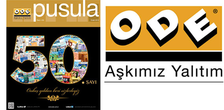 ODE Yalıtım’ın dergisi Pusula 50. sayıya ulaştı