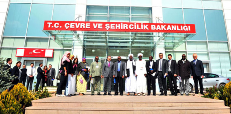 Sudanlılara kentsel dönüşümü anlattık