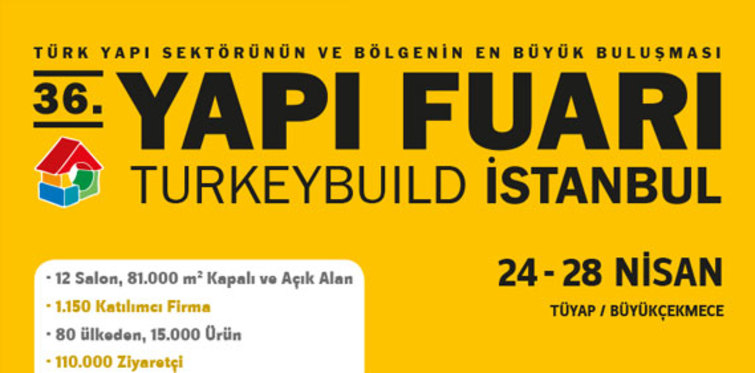 36’ncı Yapı Fuarı için geri sayım başladı