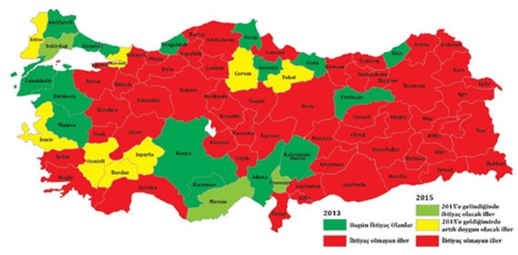 AVM’lerin metrekaresi 2015'te 1 milyonu geçecek