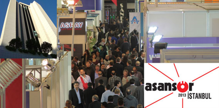 Asansör İstanbul 2013 Fuarı, 4 Nisan’da başlıyor
