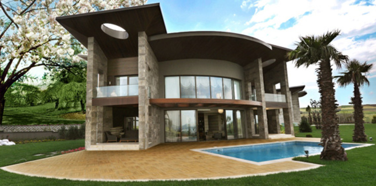 Büyükçekmece Gölü kıyısında her villaya 2.5 dönüm arsa