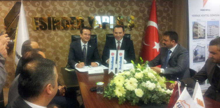 Esinder Yapı ile DenizBank kentsel dönüşüm birliği yaptı