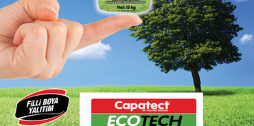 Capatect’ten bir yenilik daha:Yalıtım sıvası “ecotech”