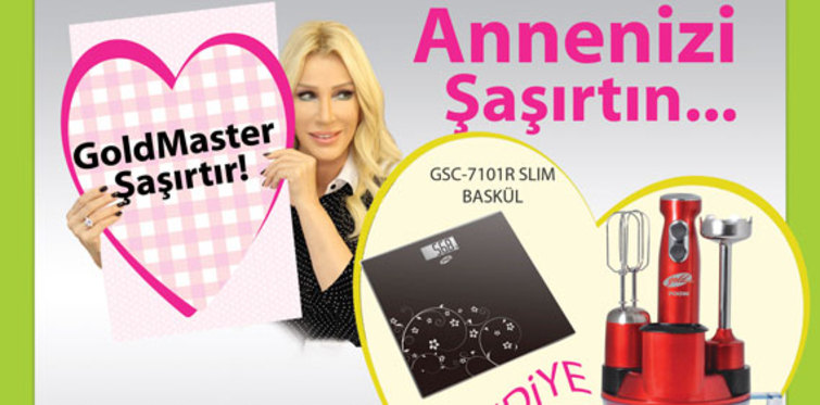 GoldMaster’dan Anneler Günü’ne özel seçenekler