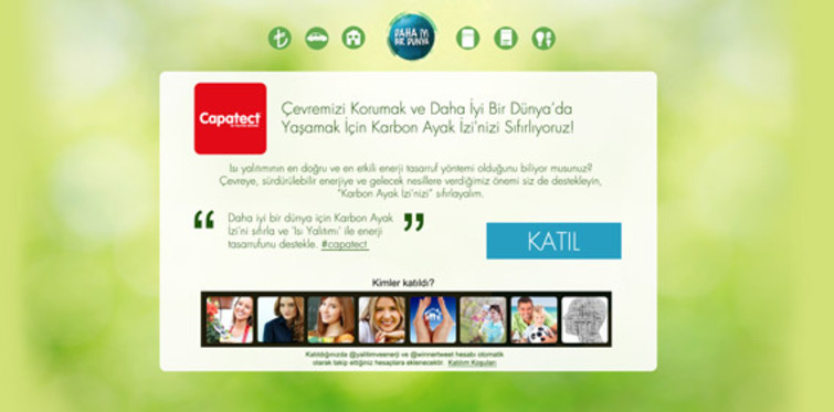 Capatect, 1 haftalık karbon ayak izinizi sıfırlıyor