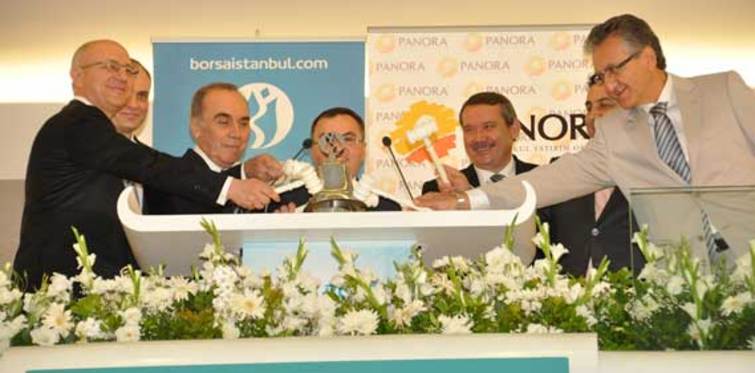 Borsa İstanbul gongu Panora GYO için çaldı