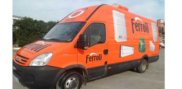 “Ferroli Eğitim & Teşhir Aracı” Türkiye’yi dolaşıyor