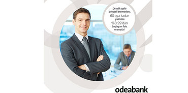 Odeabank’tan kamu çalışanlarına müjde