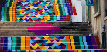 Dünya'dan Renkli Merdivenler ve Şehirler