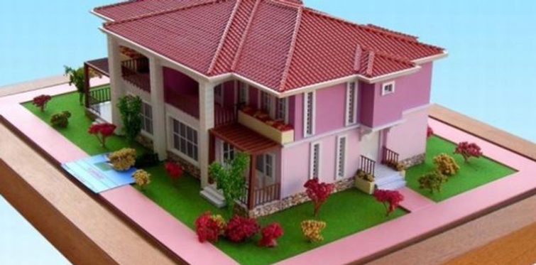 Maketten konut satışına ayar