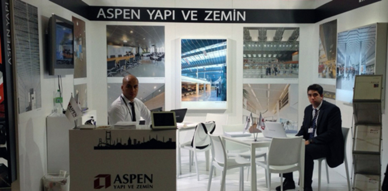 Batımat Fuarı'nda Aspen rüzgarı esti
