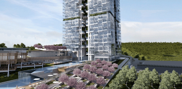 Nissa O2 Residence, yakın markajda