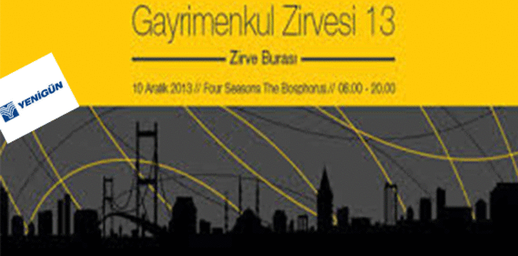 Yenigün İnşaat, Gayrimenkul Zirvesi’nin sponsoru
