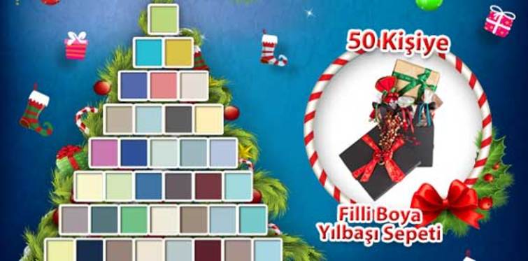 Filli boya’dan rengârenk yeni yıl kampanyası