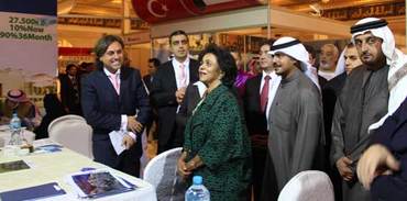 Sarp Group tanıtım standı Kuveyt’te ilgi odağı oldu