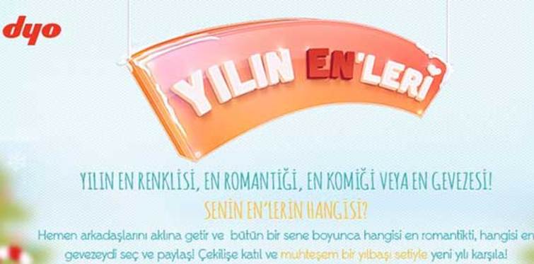 DYO 2013’e renkli bir yarışma ile veda ediyor