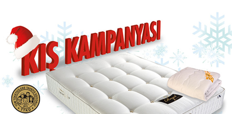 BRN yataklarından yılbaşına özel kampanya