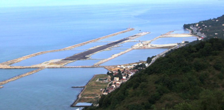 Ordu-Giresun Hava Limanı'nda pist çalışmaları tamamlandı