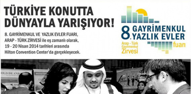 8.Gayrimenkul Yazlık Evler Fuarı 19 Nisan'da başlıyor!