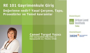 ULI Türkiye eğitimleri başlıyor
