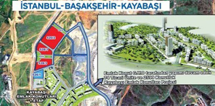 Emlak Konut Başakşehir Kayabaşı 4. Etap ihalesi bugün!