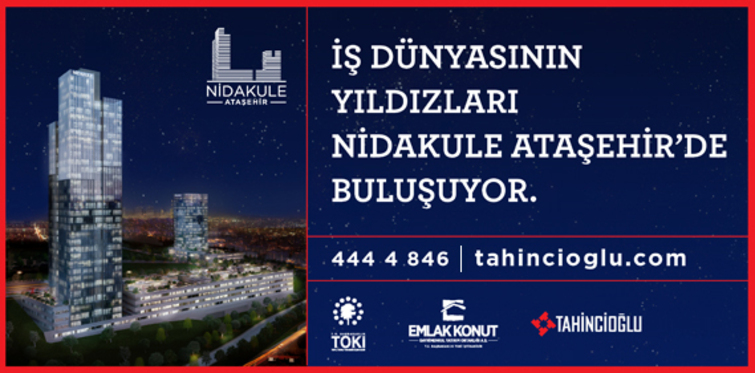 Nidakule Ataşehir'de A+ çalışanlar için A+ ofisler