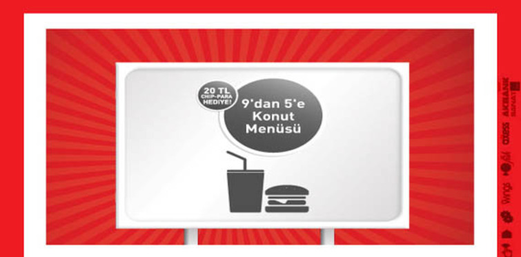 Akbank 9'dan 5'e Konut menüsü sunuyor!
