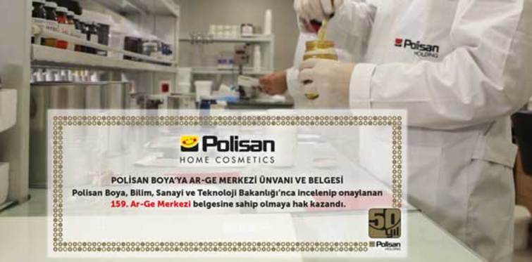 Polisan'a Ar-ge Merkezi belgesi verildi