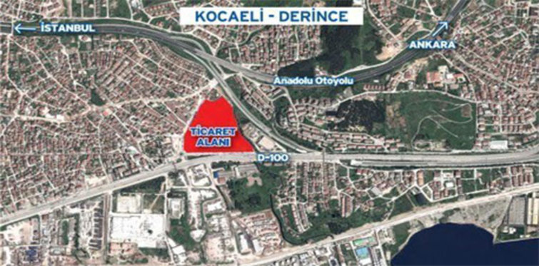 Kocaeli Derince ihalesine 385 milyon TL’lik teklif