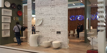 Creavit yeni koleksiyonunu Cersaie'de sergiledi