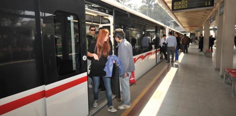 Bornova metrosu için geri sayım