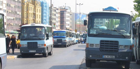 Minibüslerde İstanbulkart kullanılacak