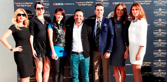 West Wall Marine etkinliğine çok sayıda ünlü katıldı