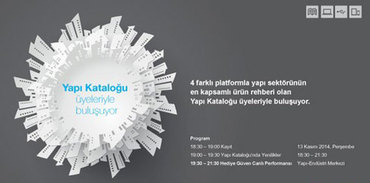 Yapı Kataloğu 13 Kasım'da çıkıyor