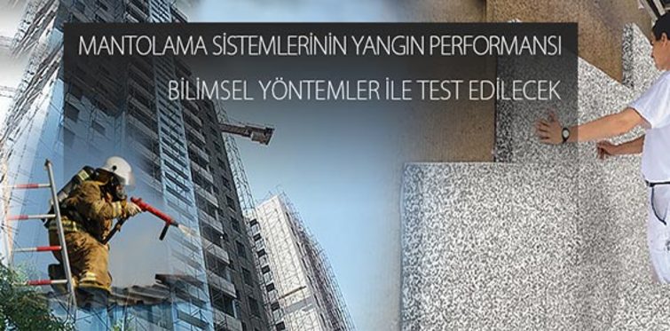 Mantolamada yangın denetimi testi