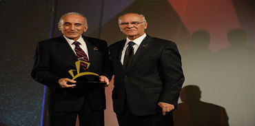 Aykut Mutlu onur ödülü sahibi oldu