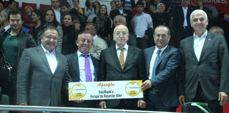Ağaoğlu spora destek vermeyi sürdürüyor