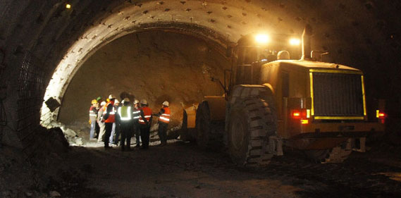Ilgaz Tüneli Çalışmaları'nın 2015'te tamamlanması planlanıyor